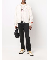 Мужские черные джинсы от Heron Preston