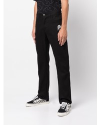 Мужские черные джинсы от Pleasures