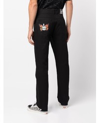 Мужские черные джинсы от Pleasures