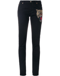 Женские черные джинсы от Gucci