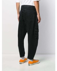 Мужские черные джинсы от Tom Wood