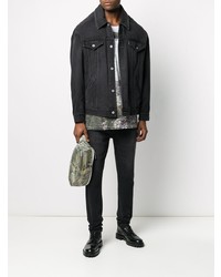 Мужские черные джинсы от Doublet