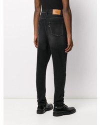 Мужские черные джинсы от Doublet