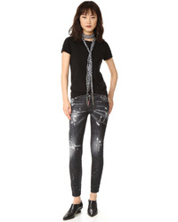 Женские черные джинсы от Dsquared2