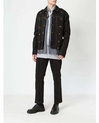 Мужские черные джинсы от Delada