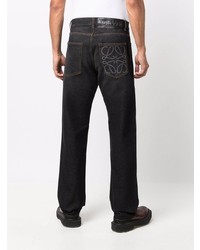 Мужские черные джинсы от Loewe