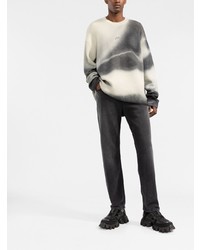 Мужские черные джинсы от Moncler