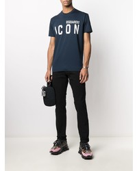 Мужские черные джинсы от DSQUARED2