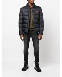 Мужские черные джинсы от Hugo