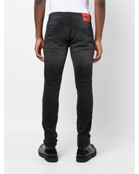 Мужские черные джинсы от Hugo