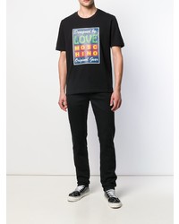 Мужские черные джинсы от Love Moschino