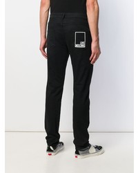 Мужские черные джинсы от Love Moschino