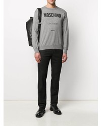 Мужские черные джинсы от Moschino