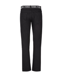 Мужские черные джинсы от Fendi