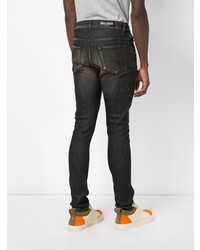 Мужские черные джинсы от Balmain