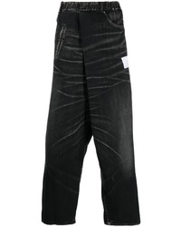 Мужские черные джинсы от Maison Mihara Yasuhiro