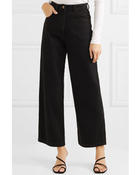 Женские черные джинсы от Nanushka