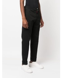 Мужские черные джинсы от Kiton