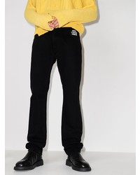 Мужские черные джинсы от Raf Simons