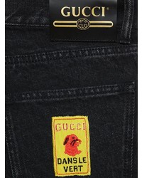 Мужские черные джинсы от Gucci