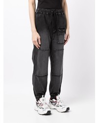 Мужские черные джинсы от FIVE CM