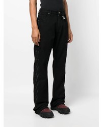 Мужские черные джинсы от ROUGH.