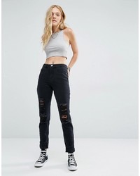 Женские черные джинсы от Noisy May