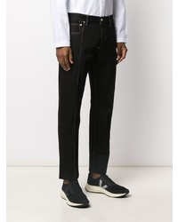 Мужские черные джинсы от Alexander McQueen