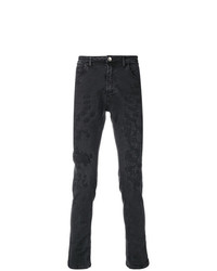 Мужские черные джинсы от Poème Bohémien