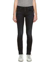 Женские черные джинсы от R 13