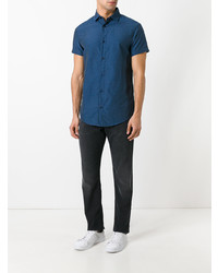 Мужские черные джинсы от Armani Jeans