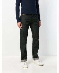 Мужские черные джинсы от BOSS HUGO BOSS