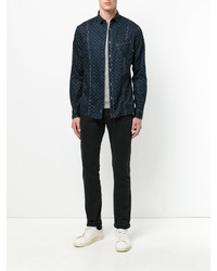 Мужские черные джинсы от Pierre Balmain