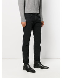 Мужские черные джинсы от Pierre Balmain