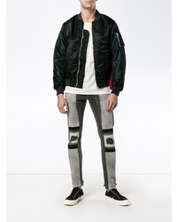 Мужские черные джинсы от Facetasm