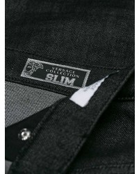 Мужские черные джинсы от Versace Collection