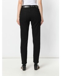 Женские черные джинсы от Moschino