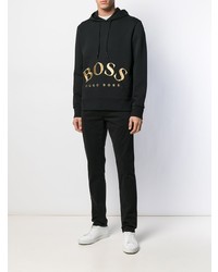 Мужские черные джинсы от BOSS HUGO BOSS