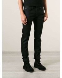 Мужские черные джинсы от Naked And Famous