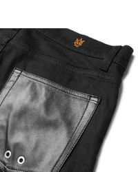 Мужские черные джинсы от Alexander McQueen