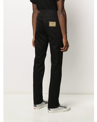 Мужские черные джинсы от Moschino