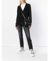 Женские черные джинсы от Karl Lagerfeld