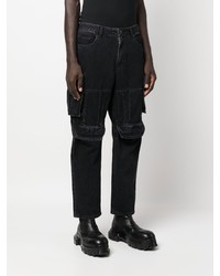 Мужские черные джинсы от Juun.J