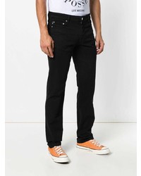 Мужские черные джинсы от Love Moschino