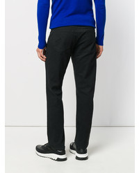 Мужские черные джинсы от Versace Collection