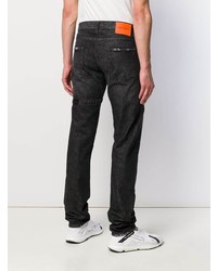 Мужские черные джинсы от Heron Preston