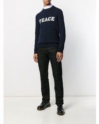 Мужские черные джинсы от Sandro Paris