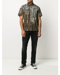 Мужские черные джинсы от Just Cavalli