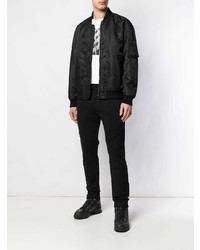 Мужские черные джинсы от Versus