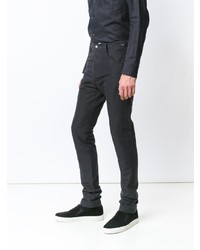 Мужские черные джинсы от Taichi Murakami